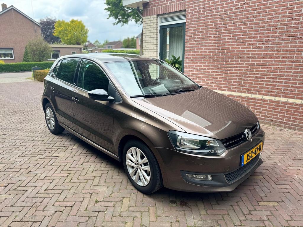 Volkswagen Polo 1.2 51KW 2011 Bruin, Auto's, Volkswagen, Voorwielaandrijving, 972 kg, Bruin, 1198 cc