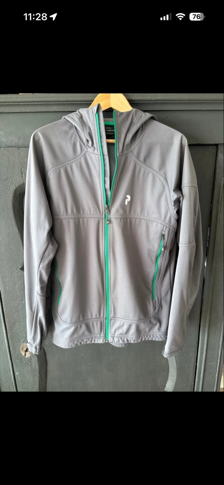 Peak Performance Aneto Jack M - Water- en windafstotend, Kleding | Heren, Verzenden, Zo goed als nieuw, Maat 48/50 (M), Grijs