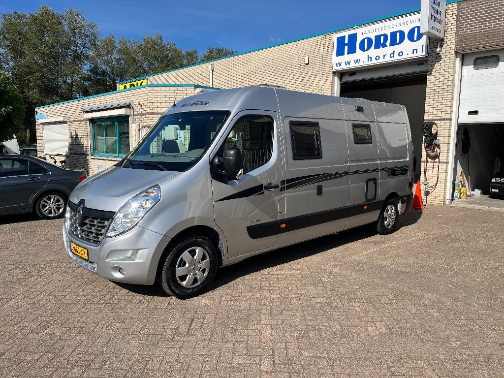 Font Vendome (Karmann Possl) In Nieuwstaat Vastbed Solar ETC, Buscamper of Camperbus, 6 tot 7 meter, Rookmelder, Luifel