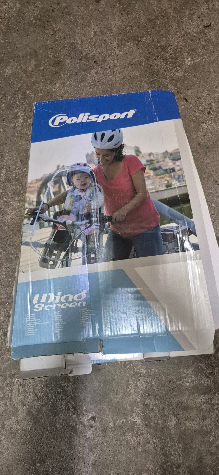 Polisport Fietswindscherm voor Kinderzitje - Nieuw, Ophalen, Nieuw, Polisport