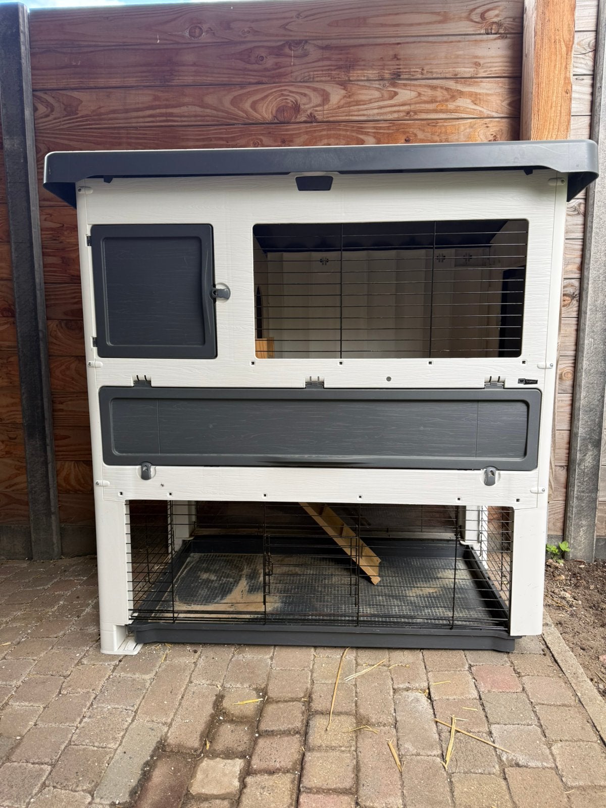 Kunststof konijnenhok, Dieren en Toebehoren, Ophalen, 90 cm of meer, Konijn, Hok