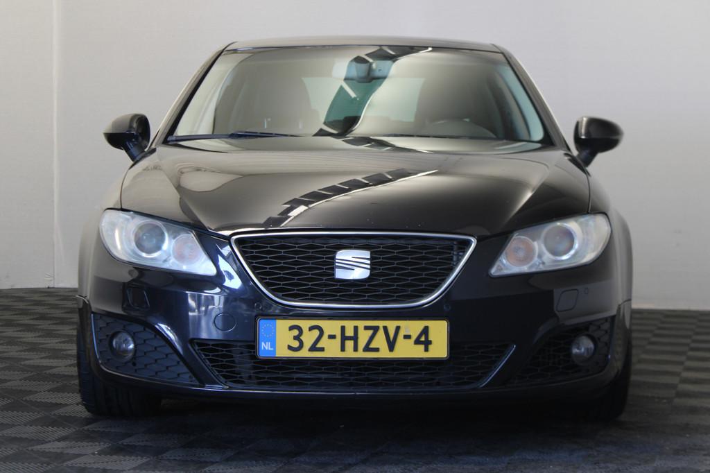 SEAT Exeo 1.8 Style (bj 2009), Euro 5, Gebruikt, Zwart, 4 cilinders