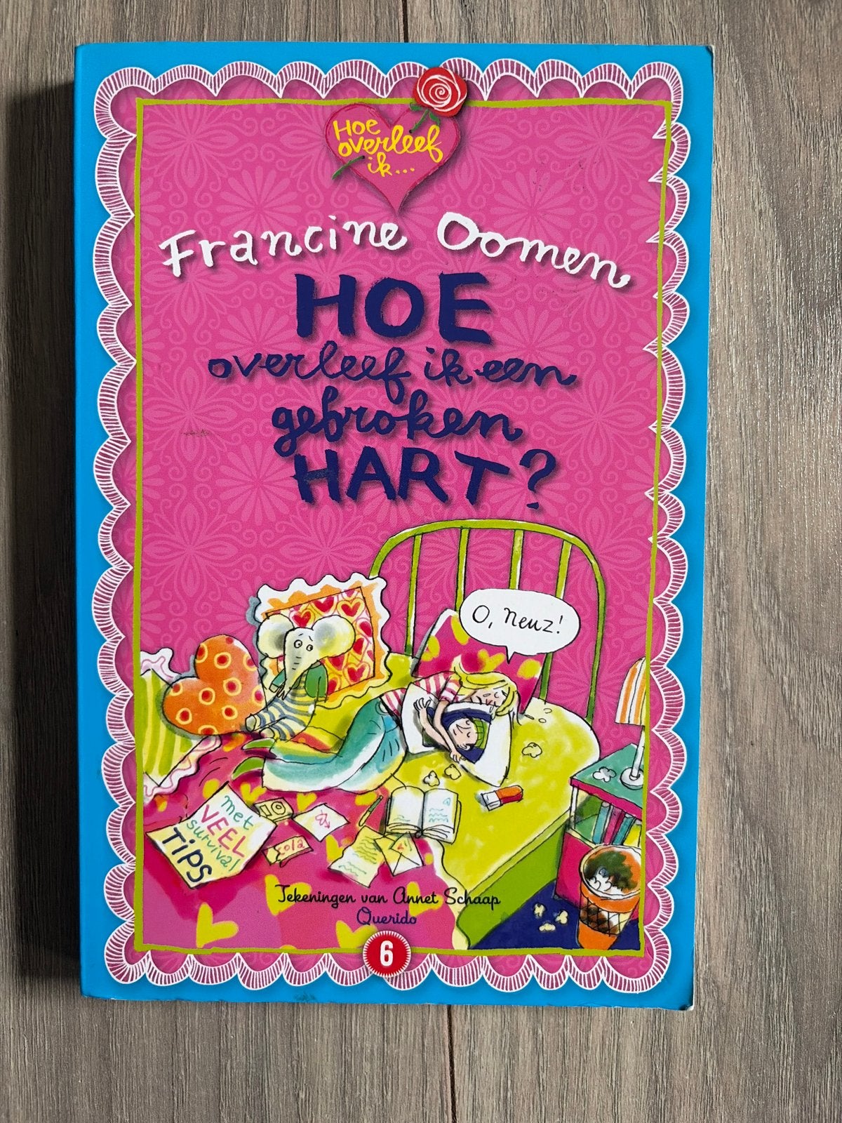 Hoe overleef ik een gebroken hart? - Francine Oomen, Boeken, Ophalen of Verzenden, Zo goed als nieuw, Fictie