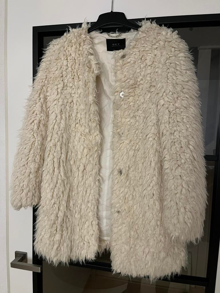harig jasje / vest van het mooie merk SET mt36 ong, Kleding | Dames, Ophalen of Verzenden, Zo goed als nieuw
