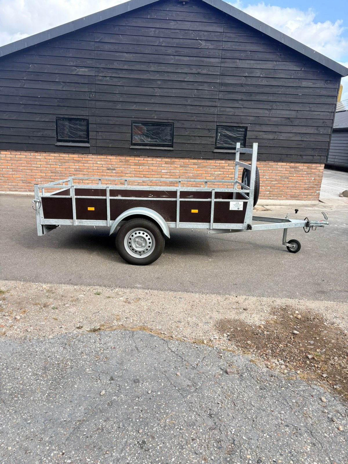 Nette enkel asser, Auto diversen, Aanhangers en Bagagewagens, Ophalen of Verzenden