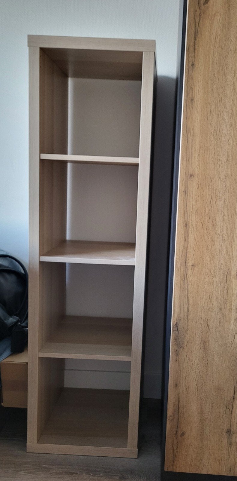Kallax ikea kast beige / bruin, Ophalen, Zo goed als nieuw, 25 tot 50 cm, 100 tot 150 cm
