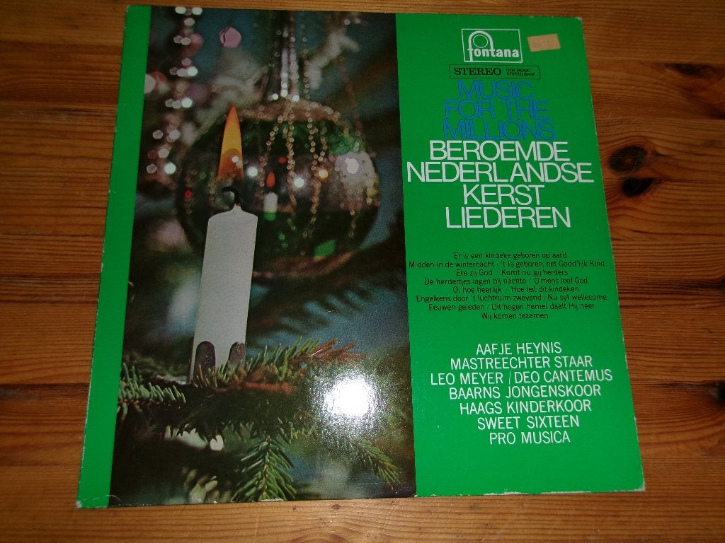Beroemde Nederlandse Kerstliederen, Cd's en Dvd's, Vinyl | Verzamelalbums, Ophalen of Verzenden, Gebruikt, 12 inch, Religie en Gospel