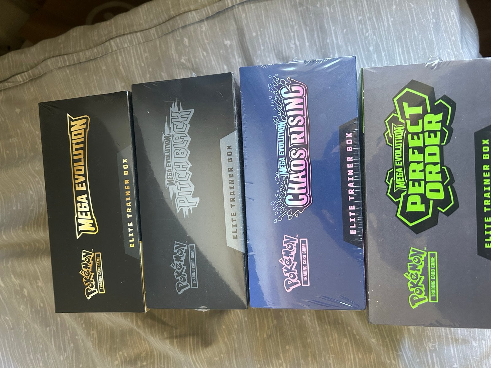 Pokémon TCG Mega Evolution Elite Trainer Boxen (4 stuks), Ophalen of Verzenden, Nieuw, Boosterbox