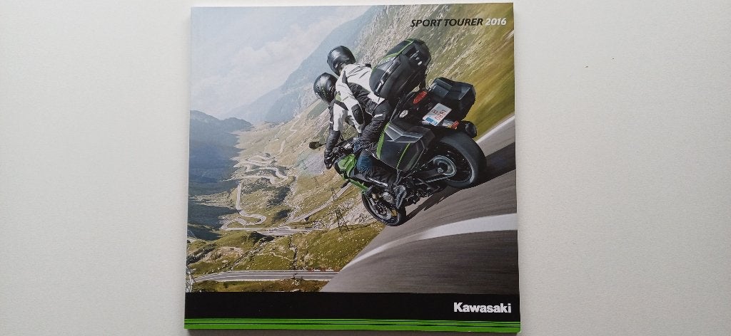 Jaarfolder Kawasaki 2016 Sport Tourer modellen, Ophalen of Verzenden, Kawasaki