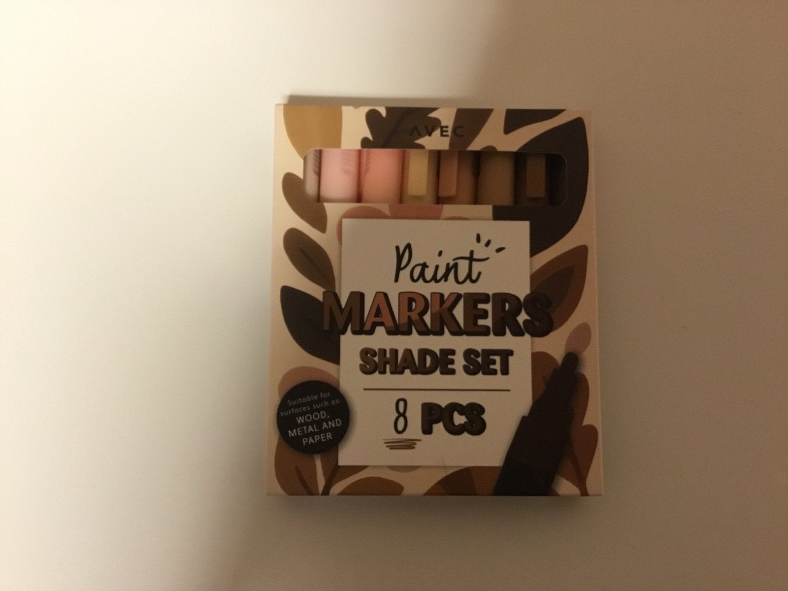 Avec Paint Markers Shade Set - 8 stuks, Nieuw, Meerkleurig, Ophalen of Verzenden, Kunststof