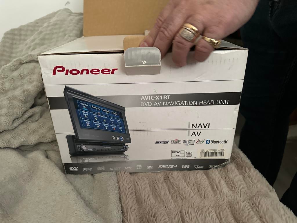 Pioneer AVIC-X1BT DVD AV Navigatie Head Unit voor Auto, Ophalen of Verzenden, Gebruikt