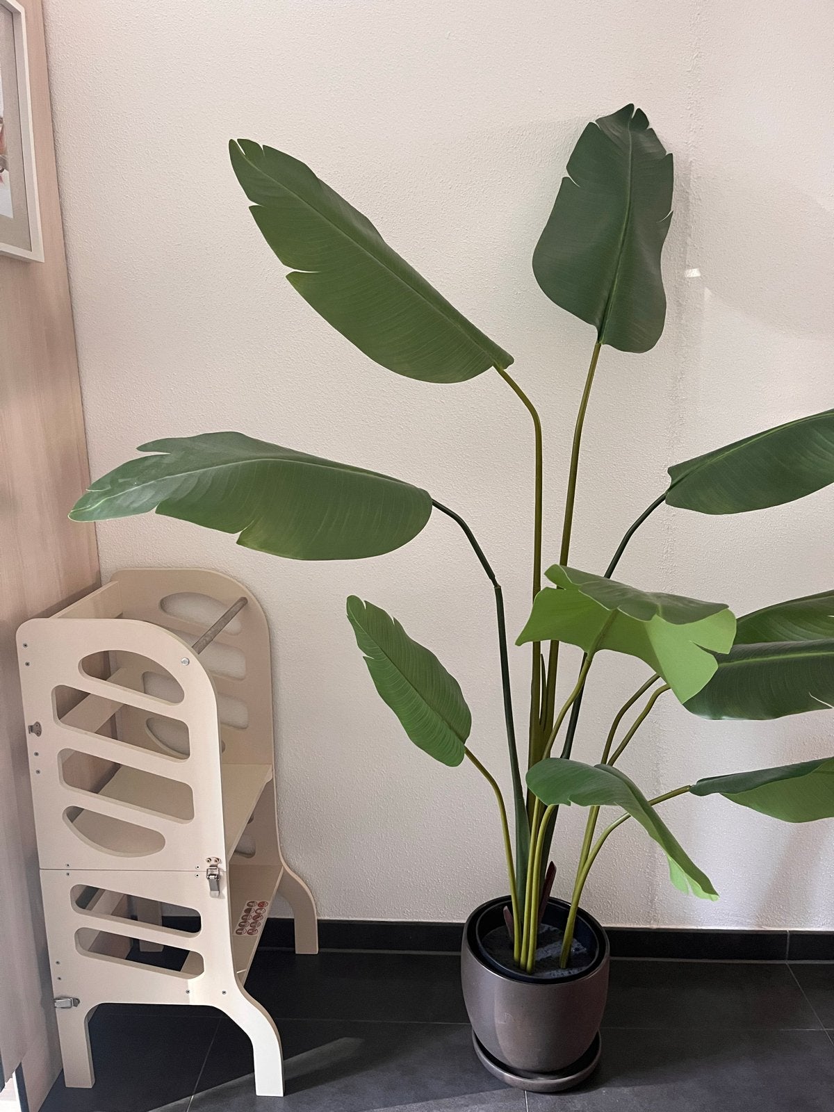 Nep Strelitzia in goede staat- zonder pot, Ophalen, Binnen, Groen, Kunstplant