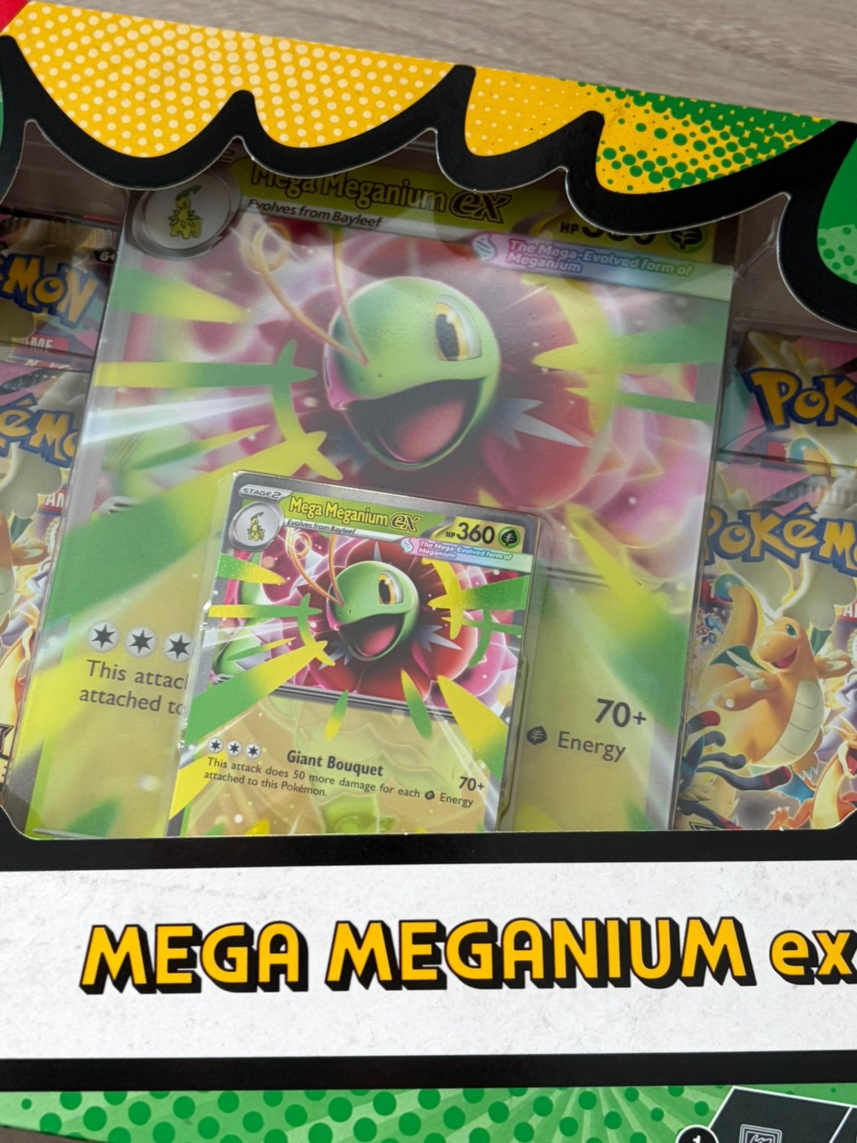 Pokémon Mega Evolution: Ascended Heroes Mega Meganium ex Box, Hobby en Vrije tijd, Ophalen of Verzenden, Nieuw, Foil