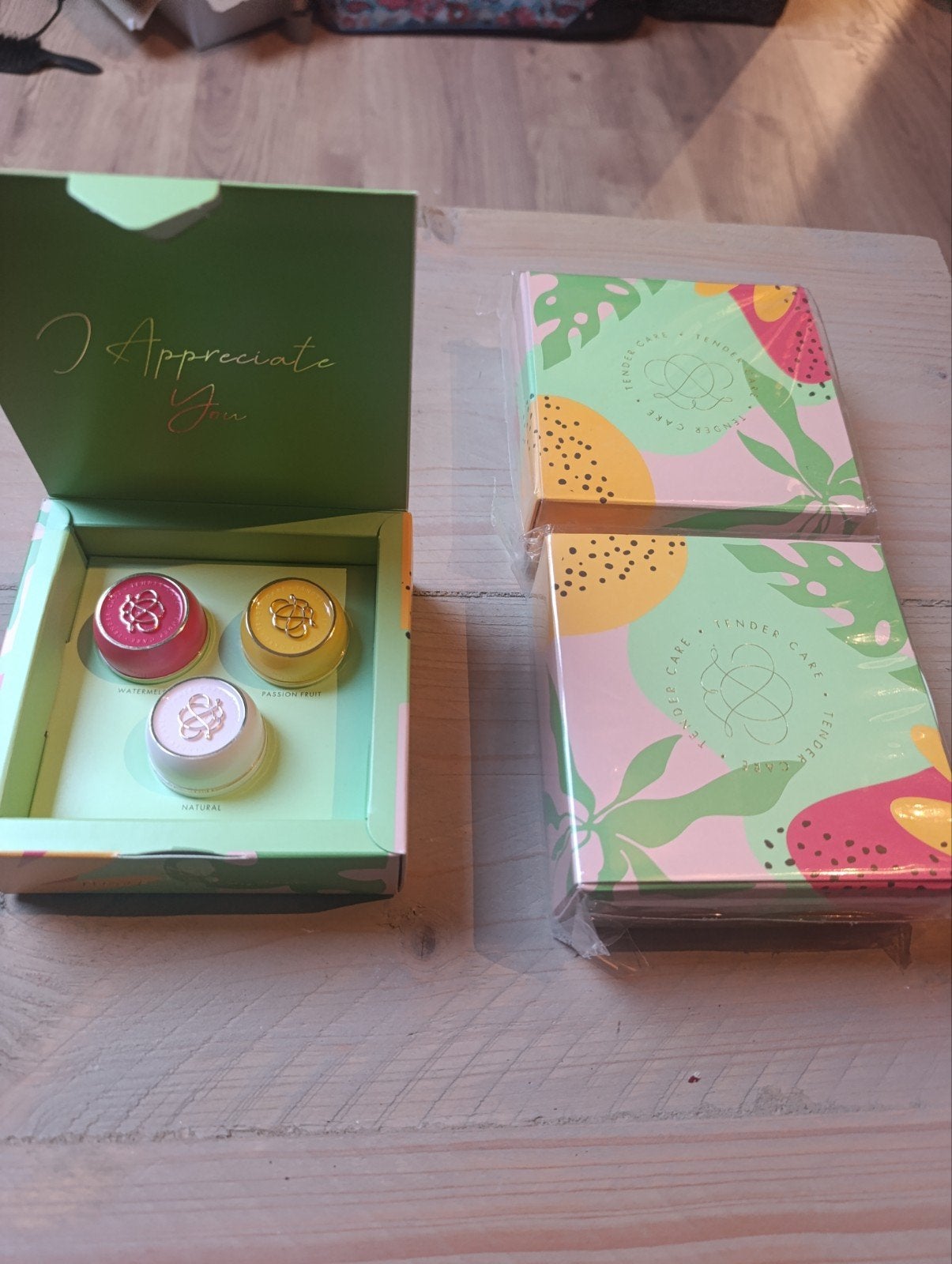 Oriflame Tender Care Balsem Set, Ophalen of Verzenden, Nieuw, Lippen, Make-up