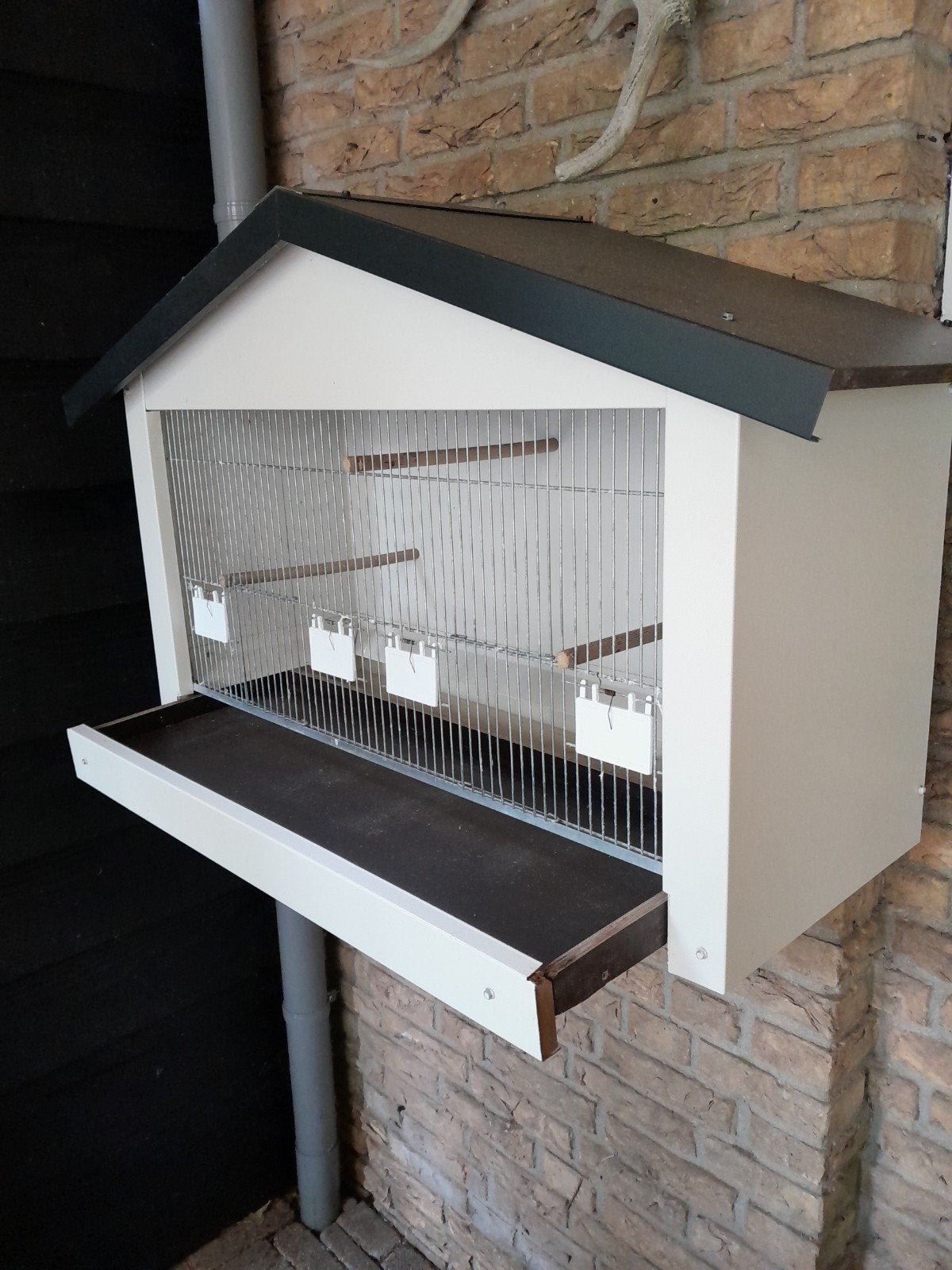 Vogelverblijf buiten duivenhok kanarie kooi buiten, Dieren en Toebehoren, Vogels | Hokken en Kooien, Ophalen, Hout, Vogelkooi