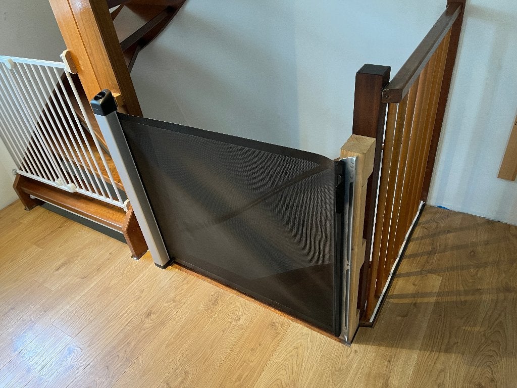Lascal kiddyguard traphekje, Kinderen en Baby's, Ophalen, Oprolhekje, Zo goed als nieuw, 115 cm of meer