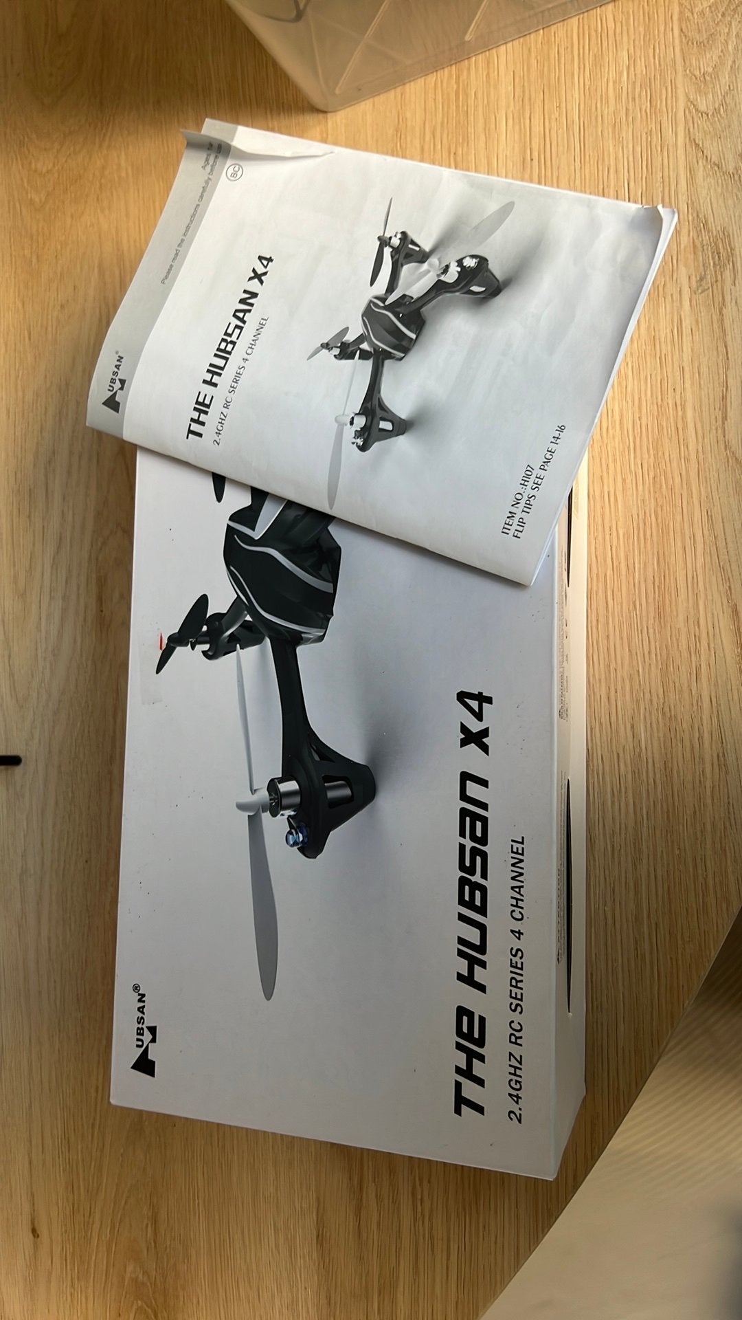 Hubsan X4 mini drone compleet in doos – €20 vaste prijs, Ophalen of Verzenden, Zo goed als nieuw