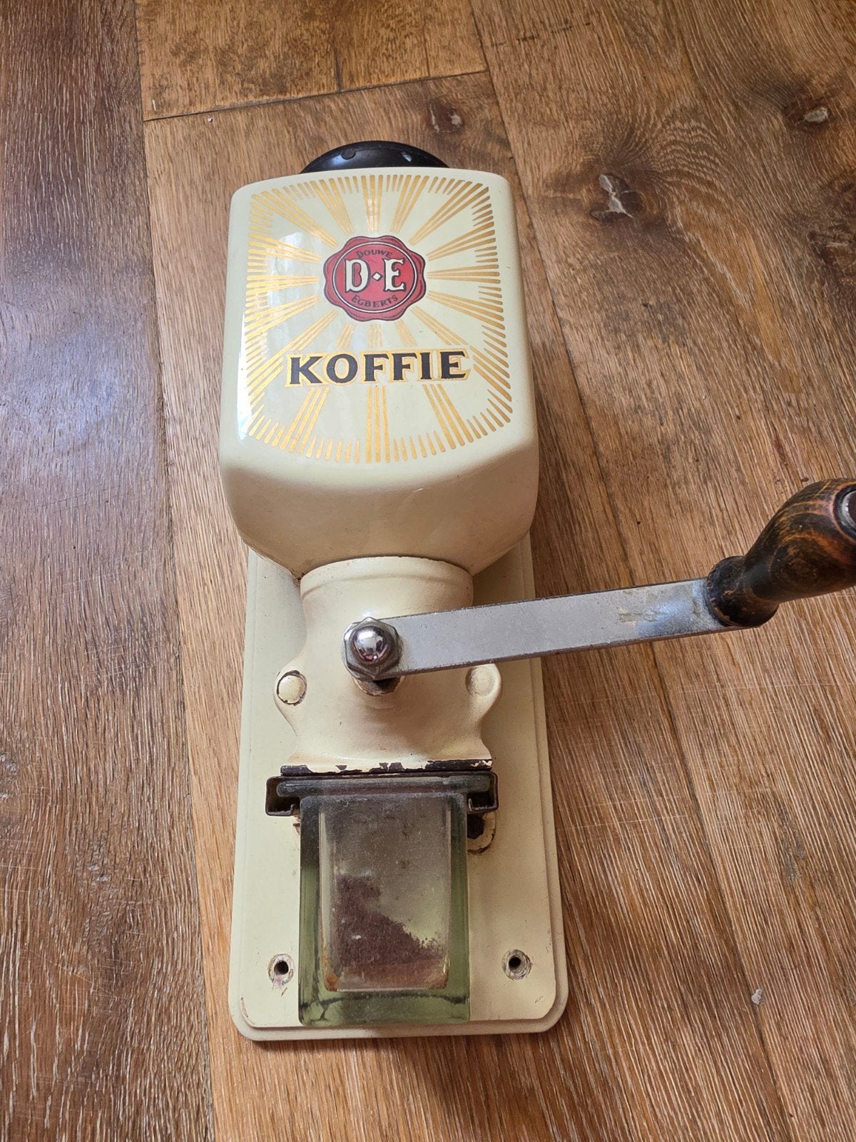 Vintage Douwe Egberts Koffiemolen - Wandmodel, Ophalen of Verzenden
