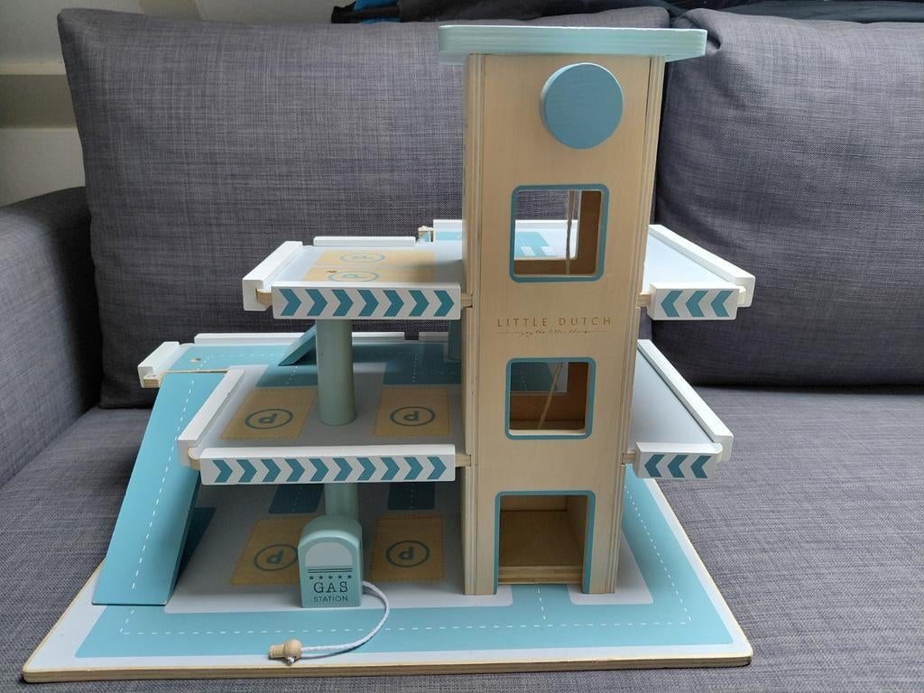 Little Dutch autogarage met lichte gebruikerssporen, Ophalen, Gebruikt, Overige typen