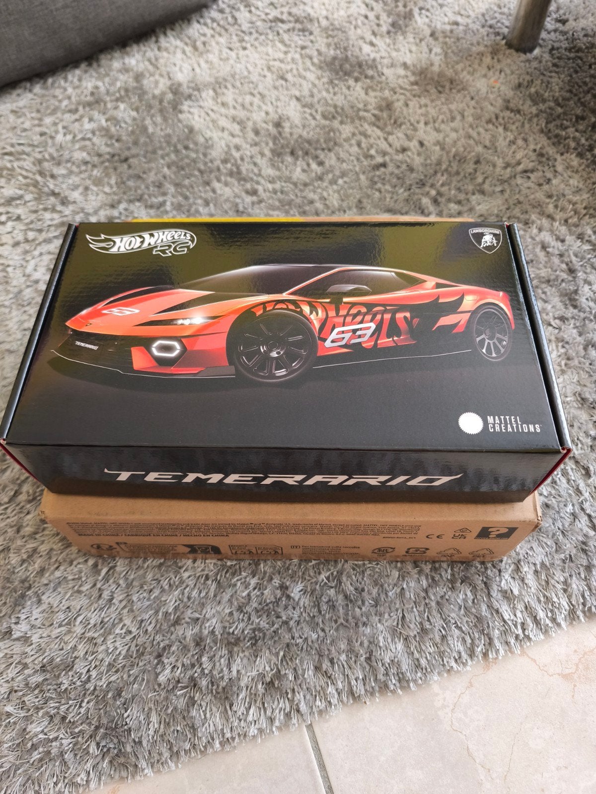 Hot Wheels RC Temerario Lamborghini, Elektro, Nieuw, Ophalen of Verzenden, Auto onroad