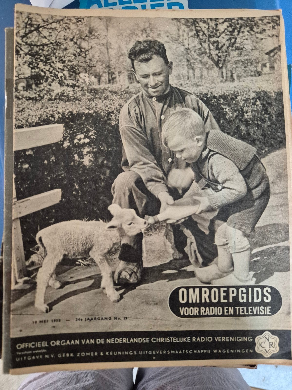 Omroepgids 10 mei 1958 - NCRV Radio en Televisie, Ophalen of Verzenden, Gelezen, Overige typen