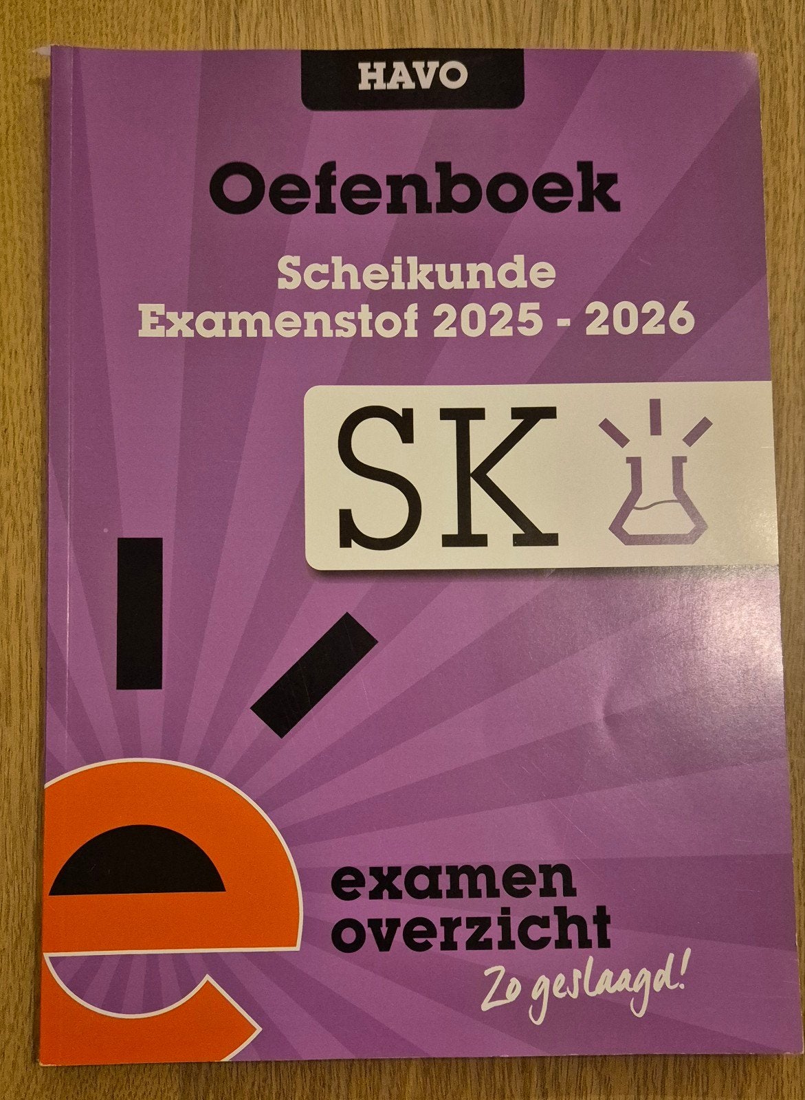 HAVO Oefenboek Scheikunde Examenstof 2025-2026, Boeken, Ophalen of Verzenden, Beta, Gelezen