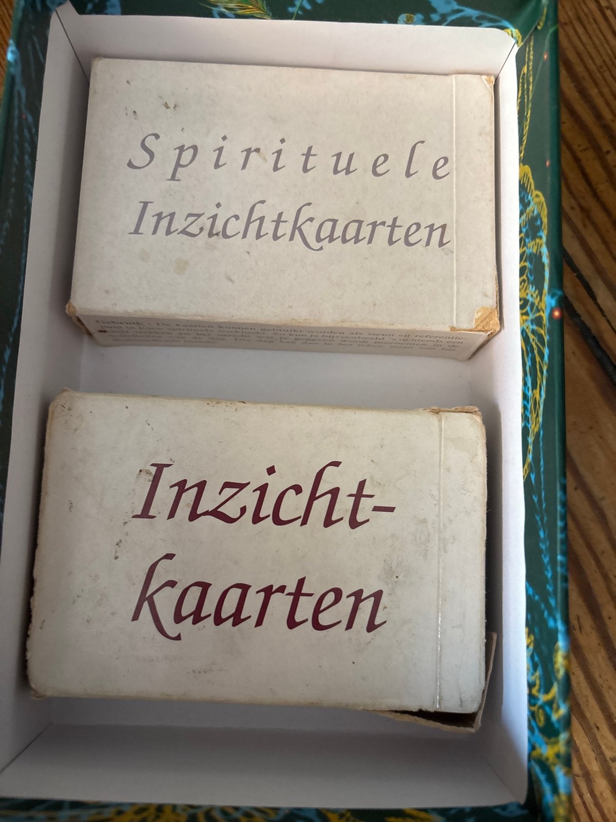 Spirituele Inzichtkaarten - Set van 2, Boeken, Ophalen of Verzenden, Gelezen, Spiritualiteit algemeen, Overige typen
