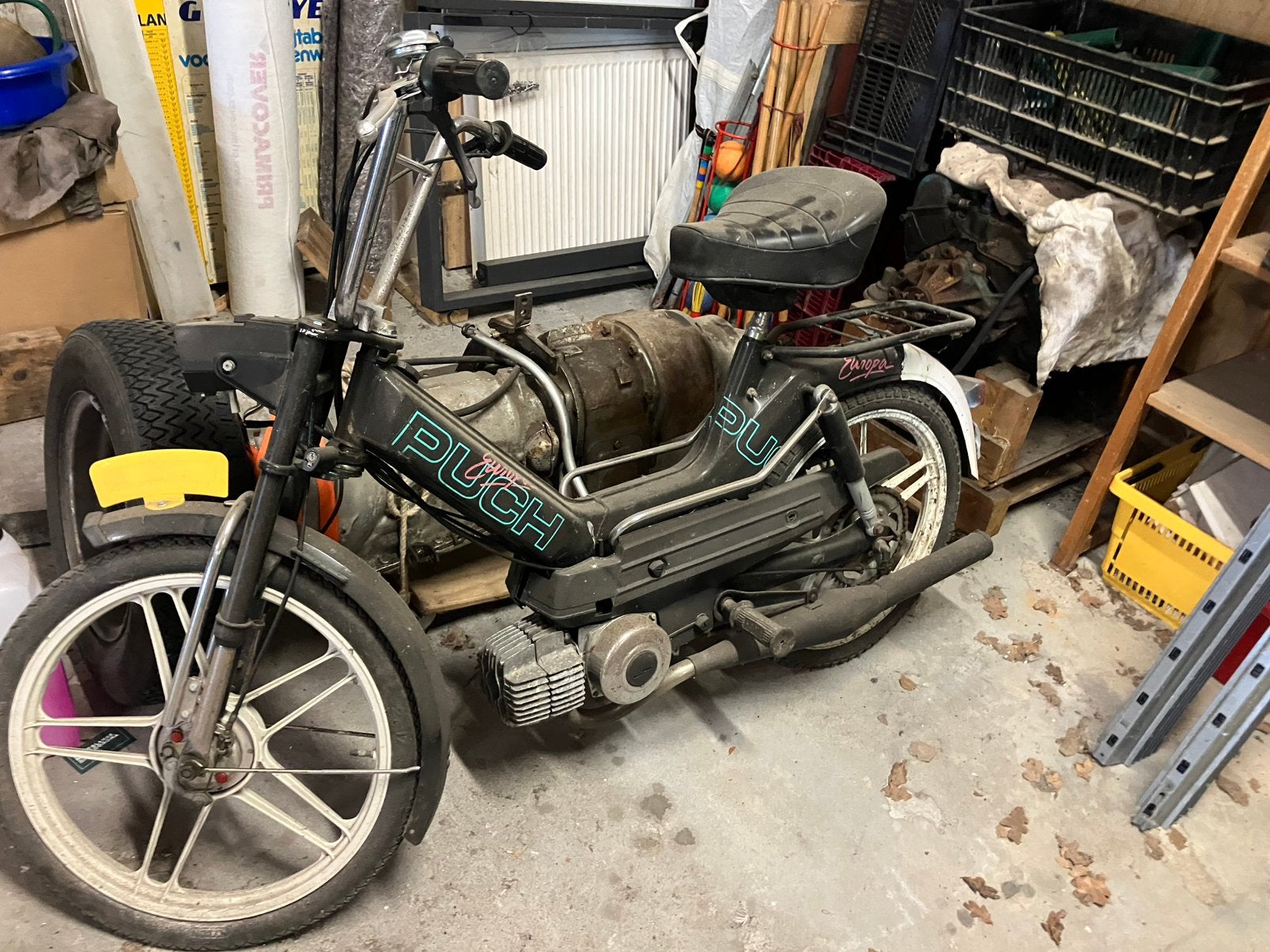 Puch Maxi S Europa dames brommer, Fietsen en Brommers, Brommers | Oldtimers, Ophalen, Overige merken