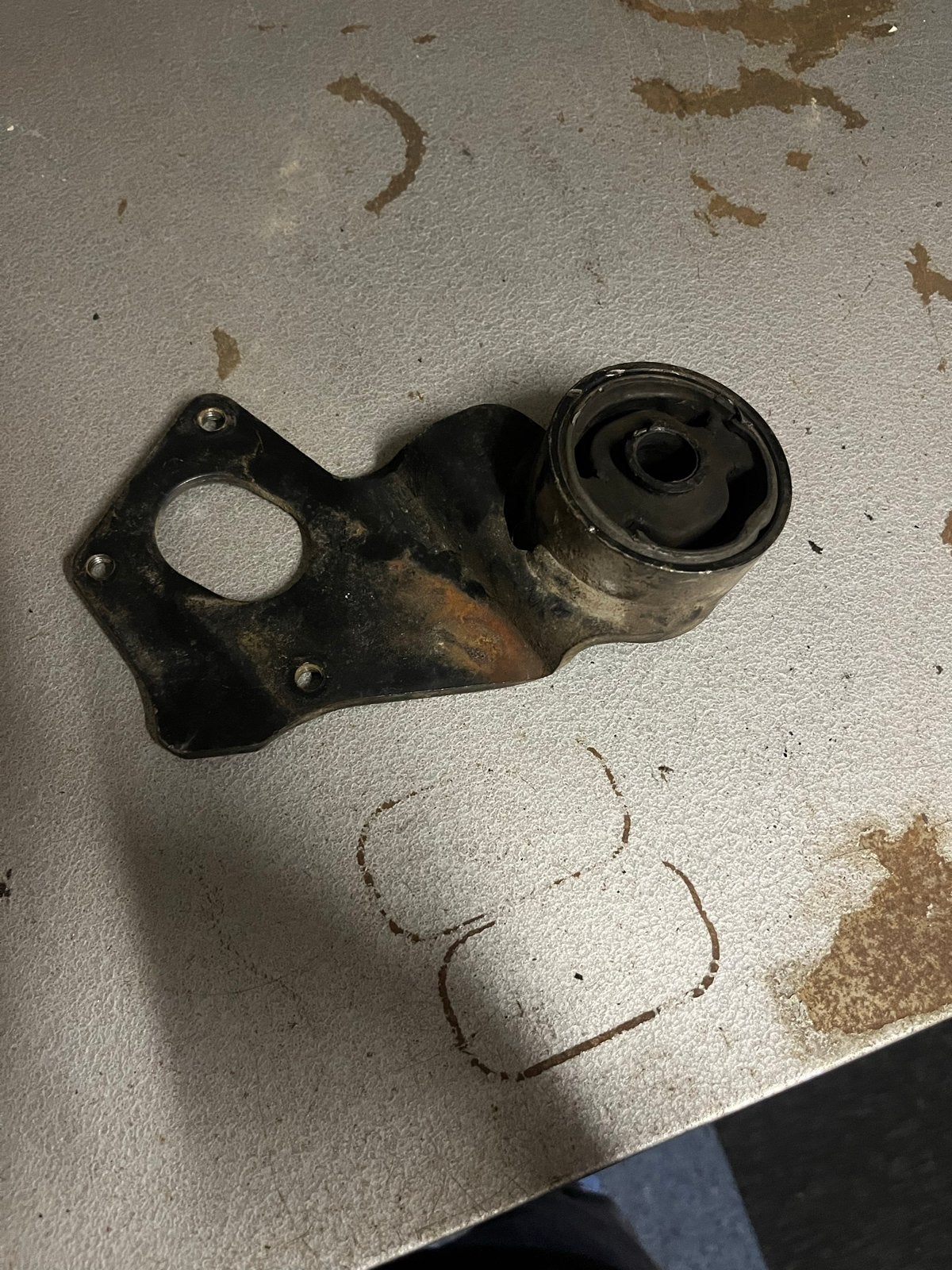 Swingarm bevestiging Piaggio Zip 4-takt, Ophalen of Verzenden, Gebruikt, Frame, Piaggio
