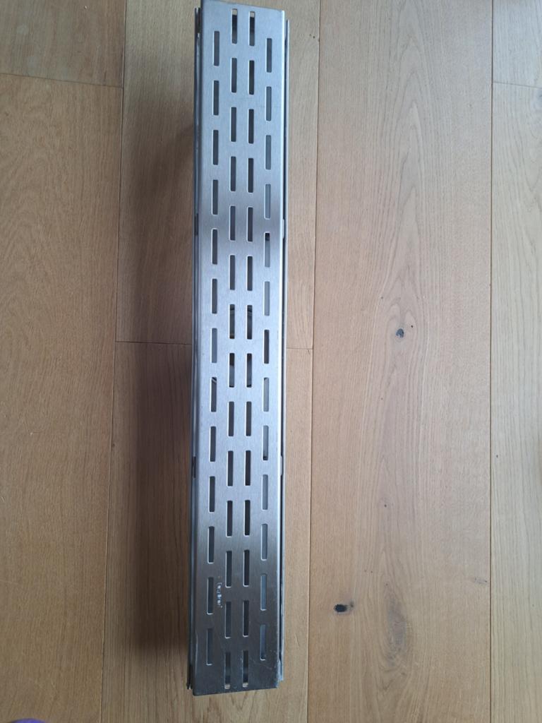 Easy Drain douchegoot 70 cm breed, Doe-het-zelf en Verbouw, Buizen en Afvoer, Gebruikt, Afvoer, Rvs, Minder dan 2 meter, 80 mm of meer