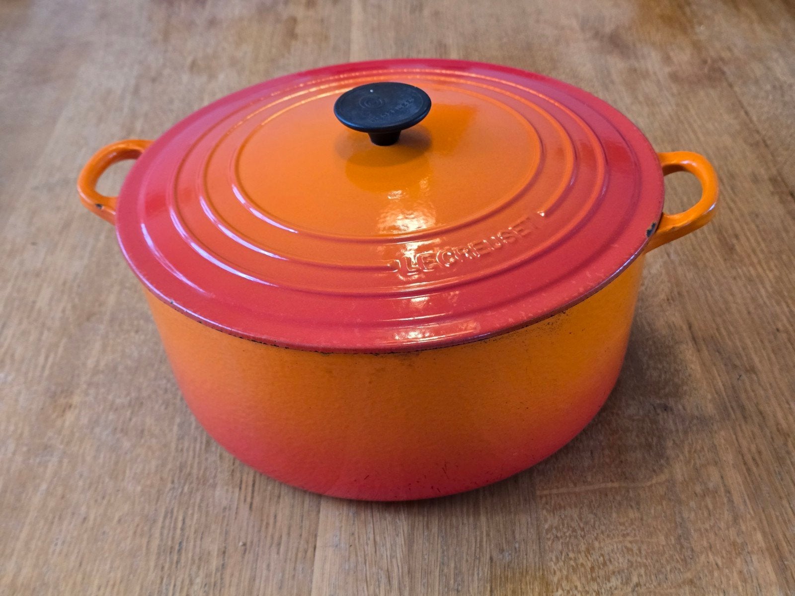 Mooie braadpan van Creuset, Ophalen, Gietijzer, Koekenpan of Braadpan