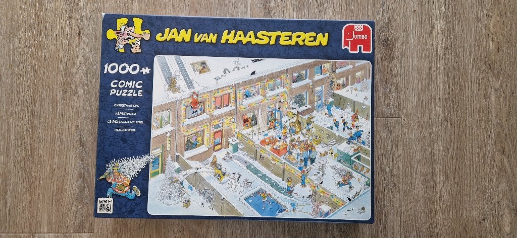 Jan van Haasteren kerstavond, Ophalen of Verzenden, 500 t/m 1500 stukjes, Zo goed als nieuw, Legpuzzel