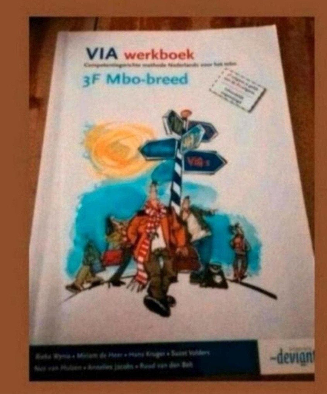 VIA werkboek 3F Mbo-breed Nederlands, Ophalen of Verzenden, Zo goed als nieuw, MBO, Beke Wymenga, Miriam de Heer, Hans Kruger, Sanne Volders