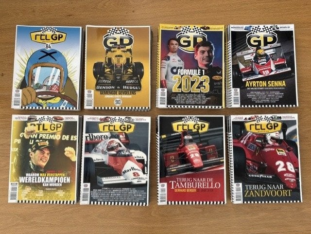 RTL GP magazines 2017 t/m 2024  SINT TIP, Ophalen of Verzenden, Zo goed als nieuw, Sport en Vrije tijd