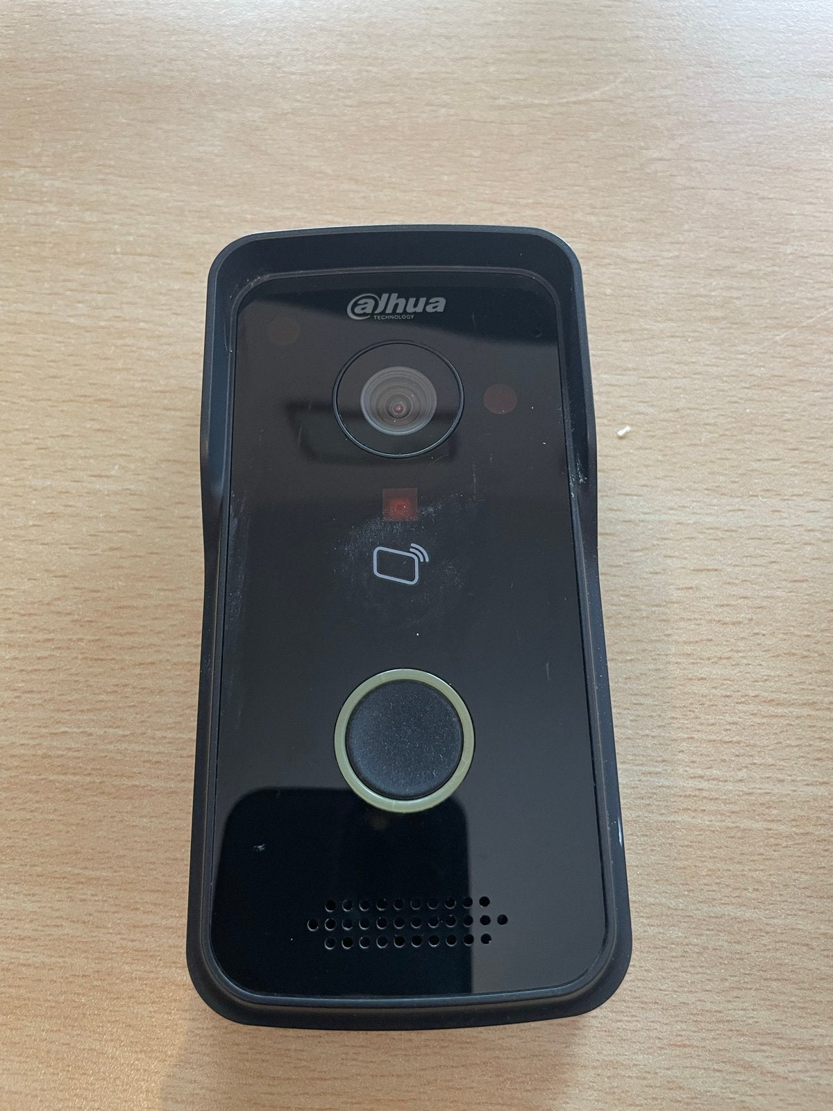 Dahua VTO2111D IP Video Intercom Deurbel, Ophalen of Verzenden, Ingebouwde camera, Gebruikt, Bedraad