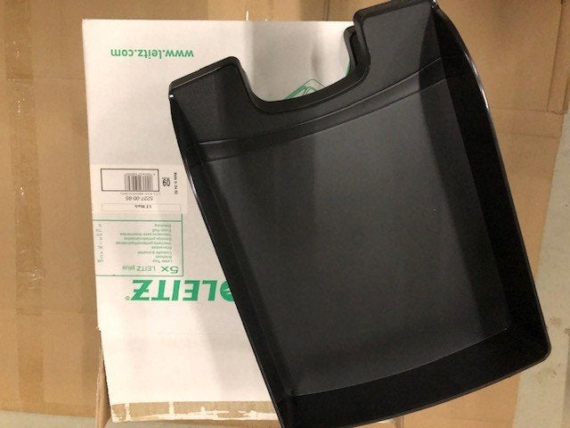 Brievenbak Leitz 5227 Plus zwart, Ophalen of Verzenden, Nieuw