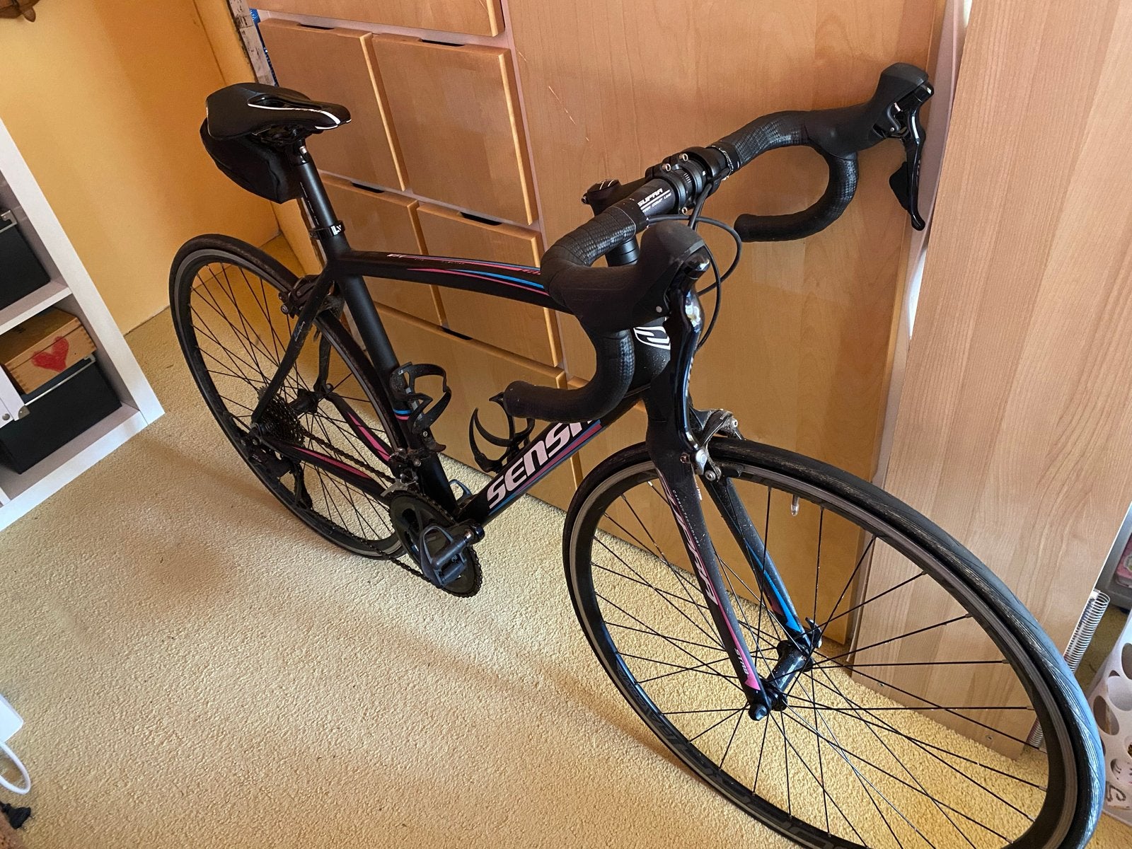 Sensa Racefiets 51cm Shimano 105 Dames - Goede staat, Fietsen en Brommers, Fietsen | Racefietsen, Gebruikt, 10 tot 15 versnellingen