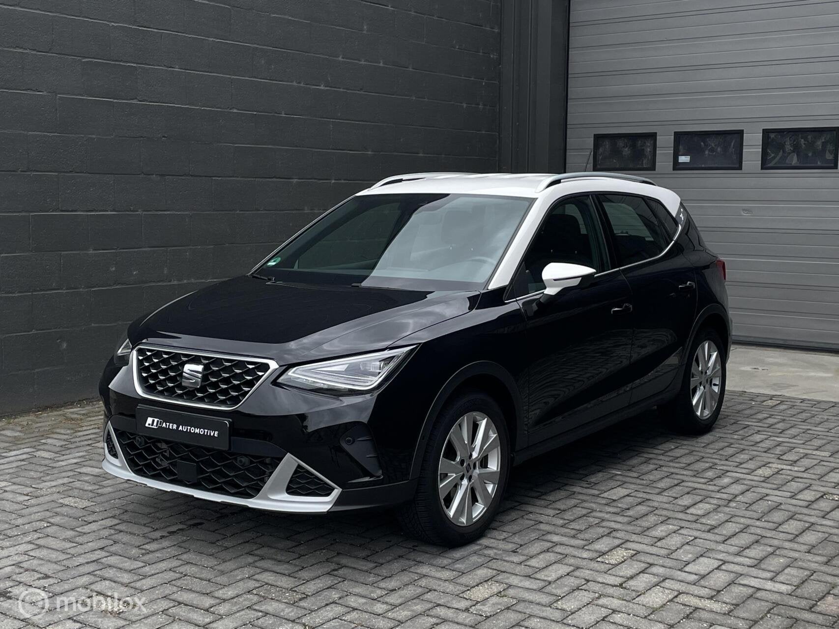 Seat Arona 1.0 TSI Xperience Bi-tone | Automaat | LED | CarP, Auto's, Stof, Gebruikt, Arona, Zwart