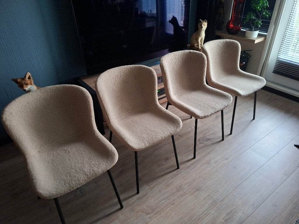 eettafel stoelen, Ophalen, Overige kleuren, Zo goed als nieuw, Vier