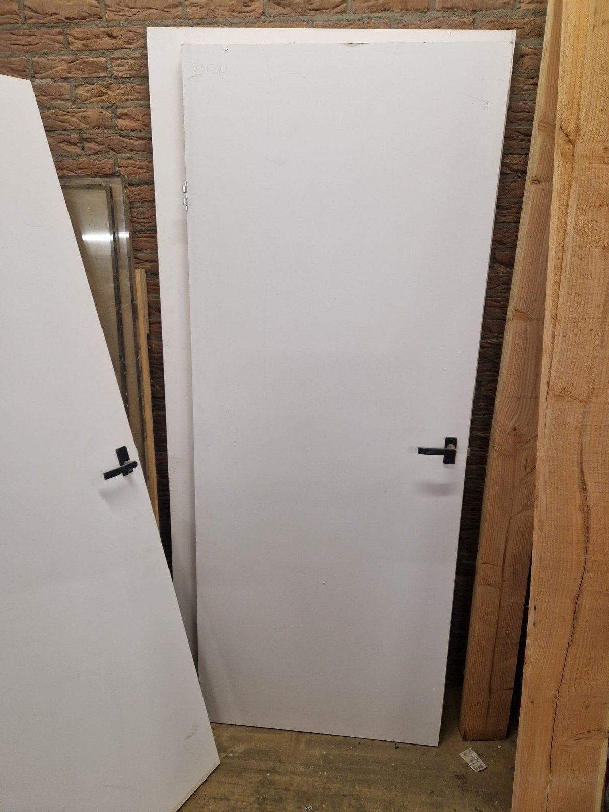 3x board deuren, Ophalen, Binnendeur, 200 tot 215 cm