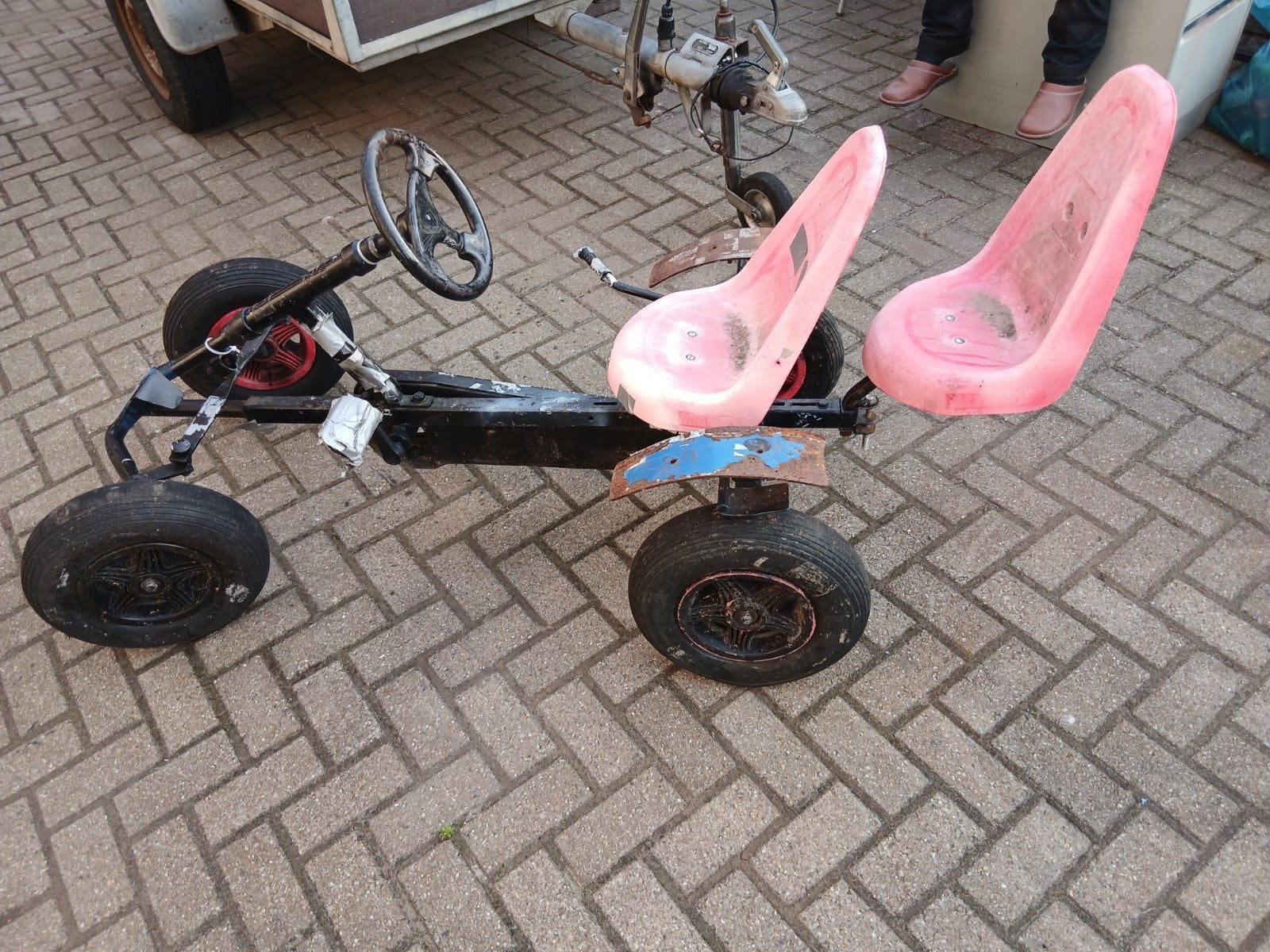 skelter met duozit, Ophalen, Gebruikt, Overige merken, Duozit