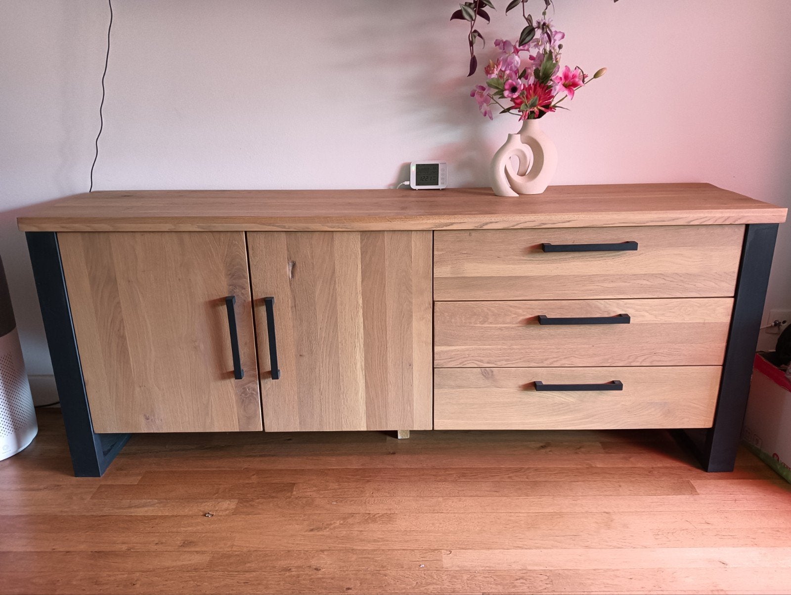 Pronto Wonen Dressoir Verato, Ophalen, Met deur(en), 150 tot 200 cm, Zo goed als nieuw