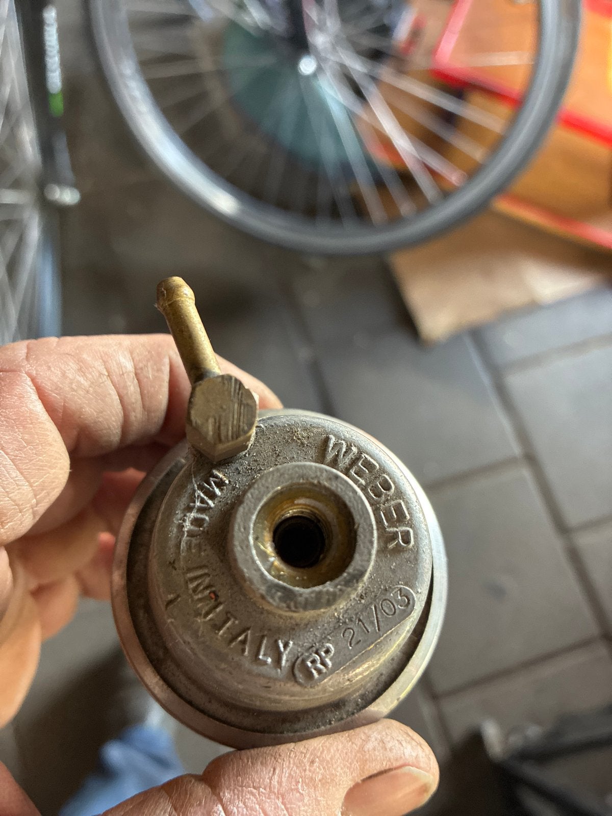 Weber brandstofdrukregelaar - Made in Italy, Ophalen of Verzenden, Gebruikt, Universele onderdelen