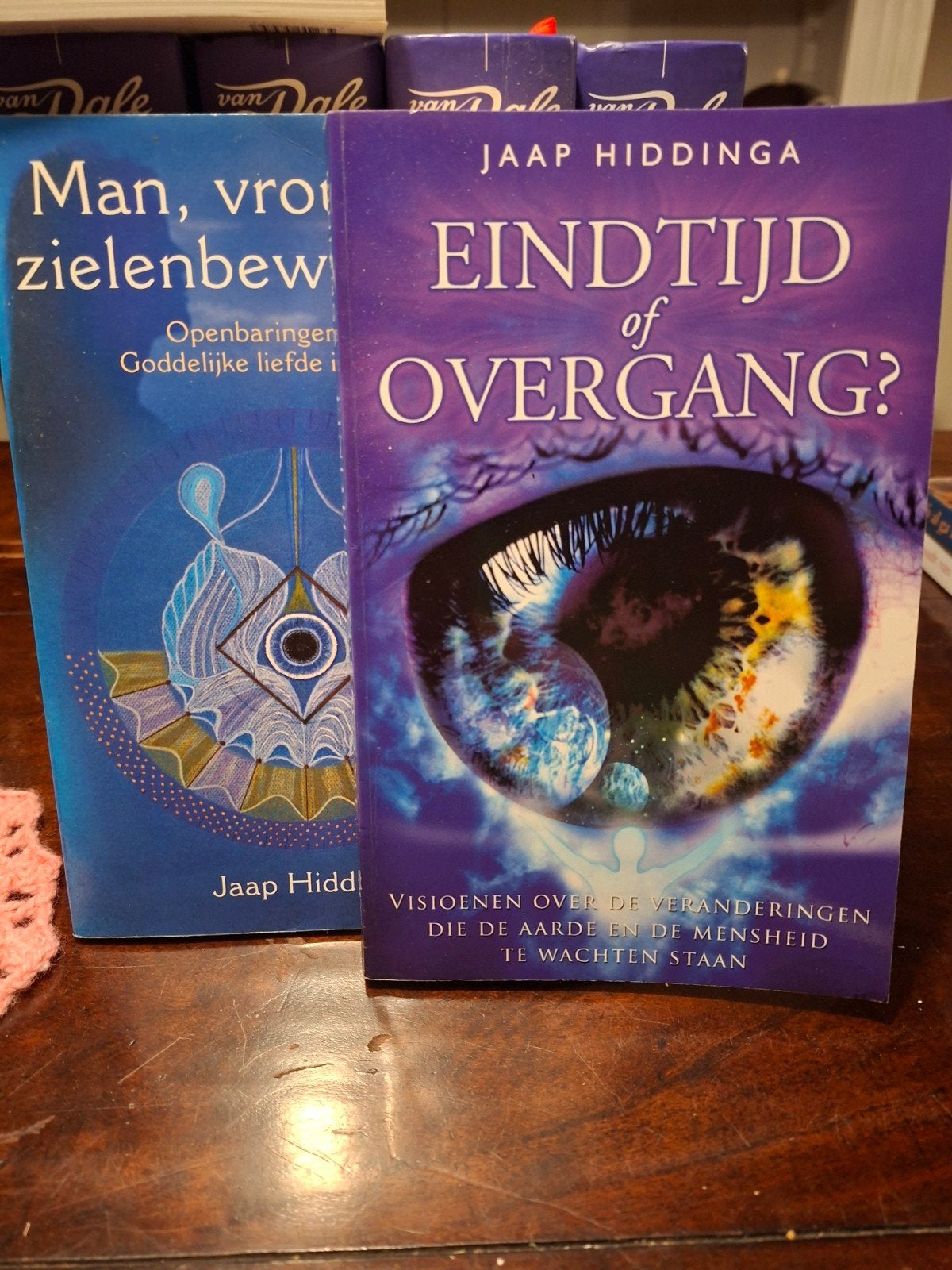 2x Jaap Hiddinga Boek: Eindtijd of Overgang? & Man, Vrouw, Boeken, Ophalen of Verzenden
