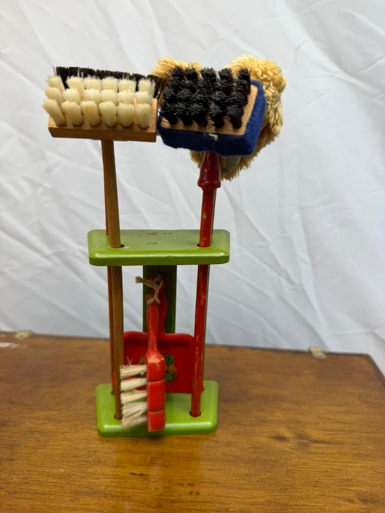 Bezem set voor poppenhuis, Verzamelen, Poppenhuizen en Toebehoren, Ophalen of Verzenden, Gebruikt, Poppenhuis