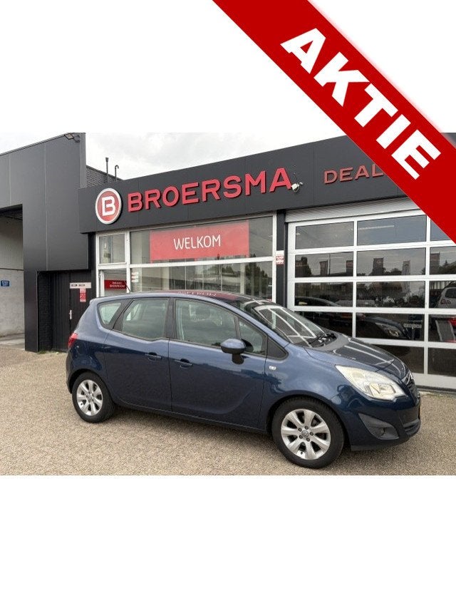 Opel Meriva 1.4 Turbo Cosmo 1 EIGENAAR * DEALERONDERHOUDEN *, Auto's, Voorwielaandrijving, Euro 5, Gebruikt, 680 kg