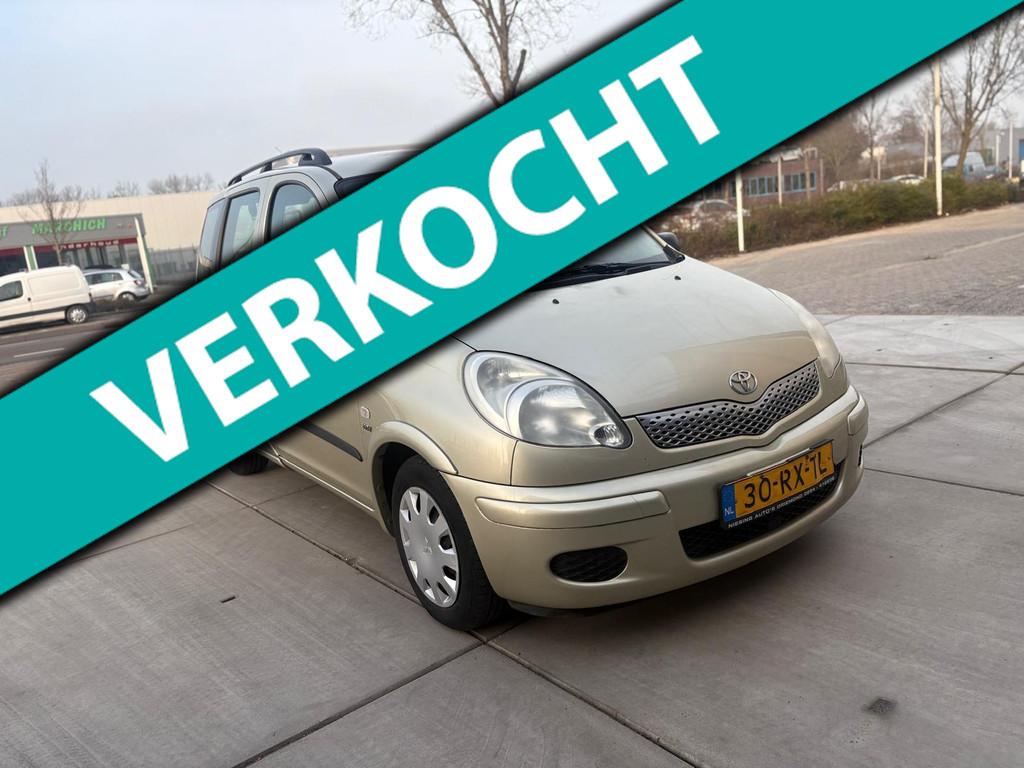 Toyota Yaris Verso 1.5 VVT-i Sol|NAP|AIRCO|, Auto's, Voorwielaandrijving, 4 cilinders, Yaris Verso, Beige