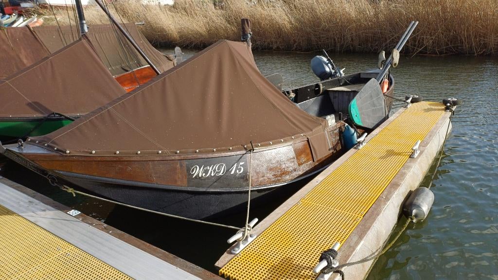 Prachtige zalmschouw scherp geprijsd zo meenemen!, Watersport en Boten, Platbodems, Gebruikt, Staal, Ophalen of Verzenden, Benzine