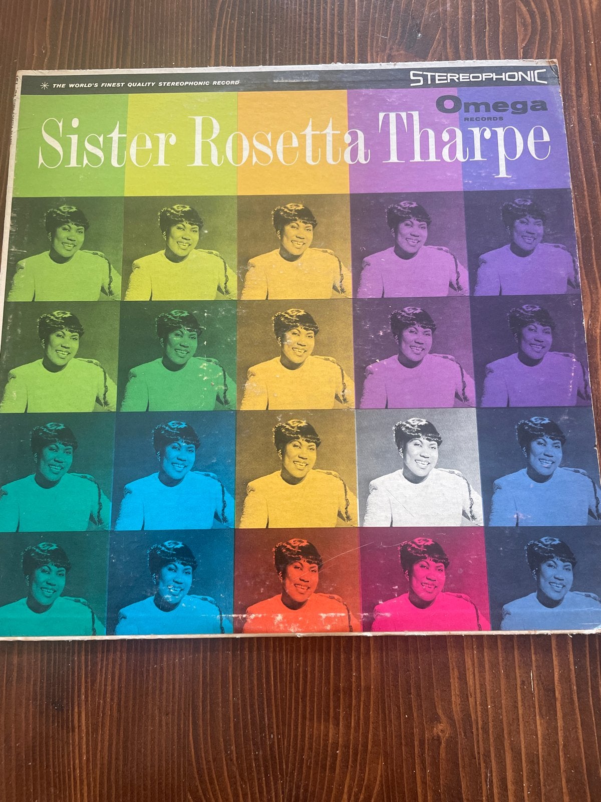 Sister Rosetta Tharpe - Stereophonic LP (Omega Records), Ophalen of Verzenden, Gebruikt, Rock-'n-roll, Album