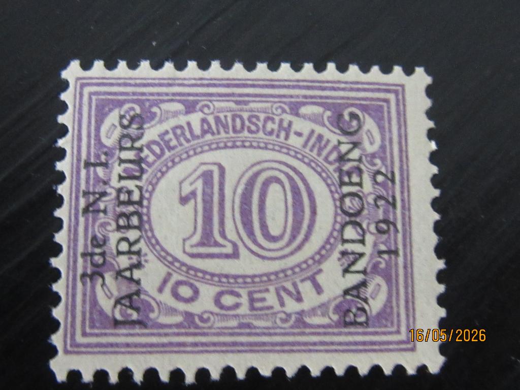 Nico Ned Indie 156 Postfris zonder plakker 1922, Ophalen of Verzenden, Postfris, Nederlands-Indië